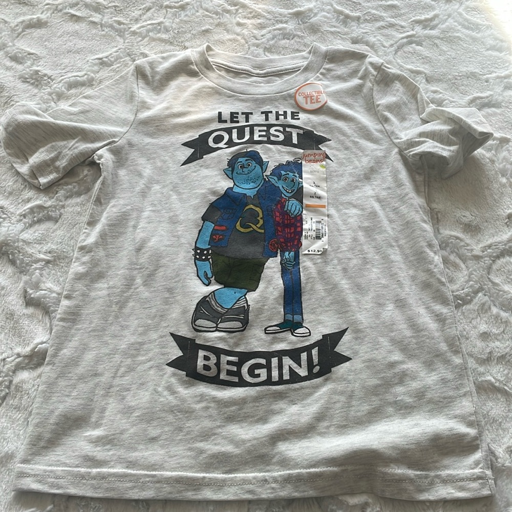 Pixar Boys shirt sleeve tshirt size 7